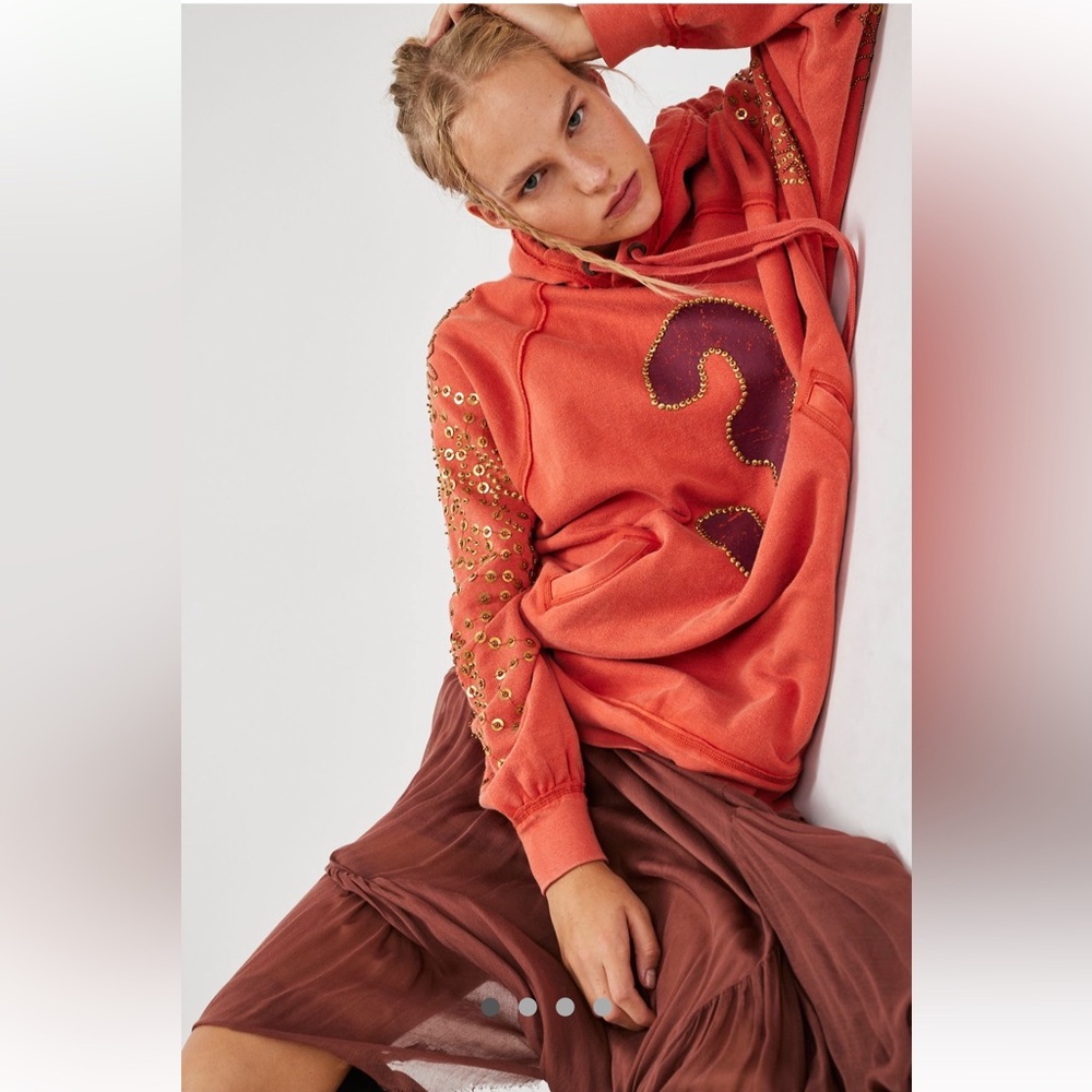 NWT We The Free Sparkle Daze Kanga Hoodie